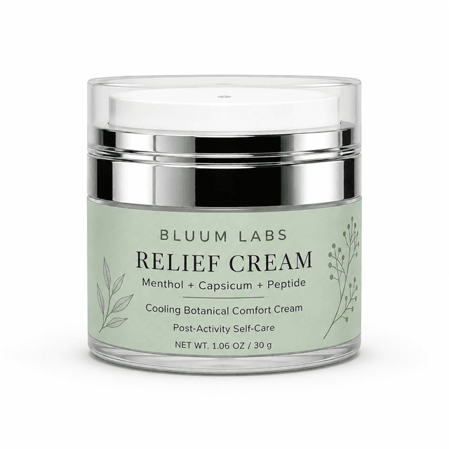 BLUUM Relief Cream 30 g airless pump jar